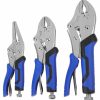 Hand Tools * | Best Pirce Kobalt Plier Sets 3-Pack Locking Plier Set