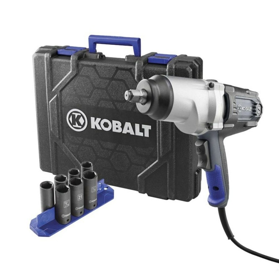 Power Tools * | Promo Kobalt Impact Wrenches 8 Amps 1/2-In Drive (Tool Only)