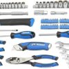 Hand Tools * | Coupon Kobalt Mechanics Tool Sets 89-Piece Standard (Sae) Polished Chrome Mechanics Tool Set (3/8-In)