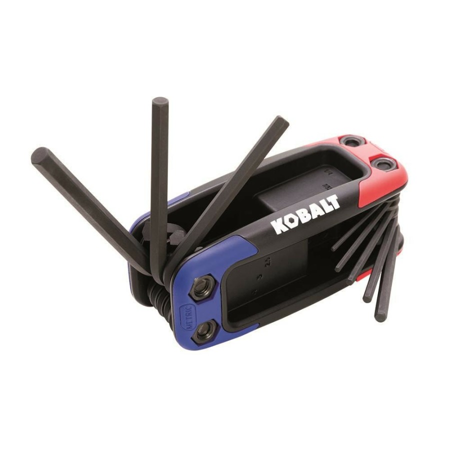 Hand Tools * | Budget Kobalt Hex Keys & Torx Keys 17-Key Folding Hex Key Set