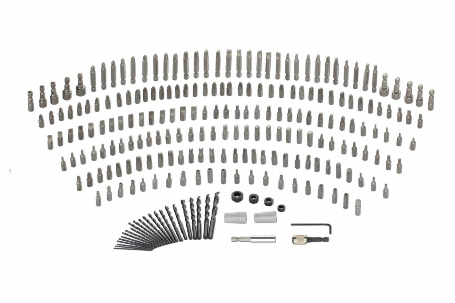 Power Tool Accessories * | Best Sale Kobalt Screwdriver Bits Set High-Speed Steel Round Shank Screwdriver Bit Set (230-Piece)