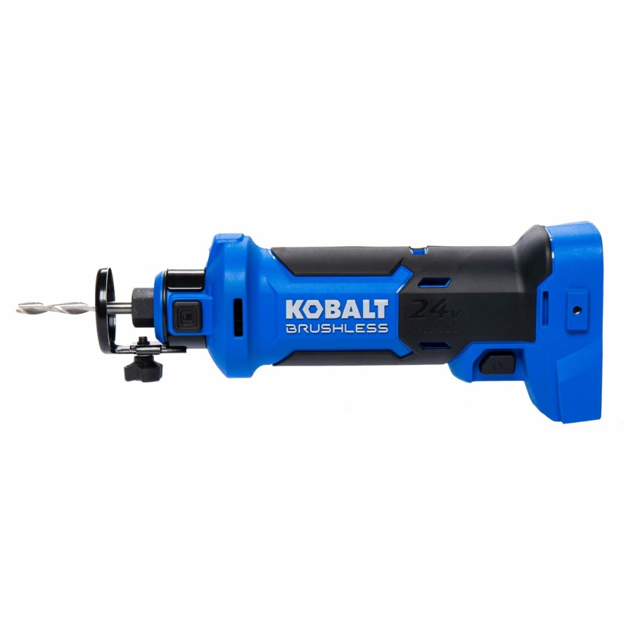 Power Tools * | Best Reviews Of Kobalt Rotary Tools 1-Speed Cordless 24-Volt Max Cutting Rotary Tool