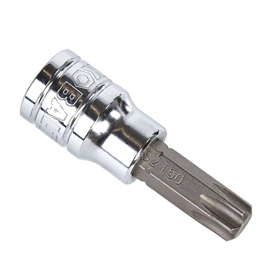 Hand Tools * | Coupon Kobalt Driver Sockets & Sets 3/8-In Drive T50 Torx Bit Torx Driver Socket