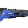 Power Tools * | Best Pirce Kobalt Oscillating Tool Kits 21-Piece Cordless Brushless 24-Volt Variable Speed Oscillating Multi-Tool Kit With Soft Case (1-Battery Included)