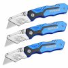 Hand Tools * | Best Reviews Of Kobalt Utility Knives 18Mm 3-Blade Folding Utility Knife