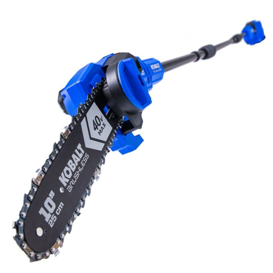 Outdoor Tools & Equipment * | Coupon Kobalt Cordless Electric Pole Saws Gen4 40-Volt 10-In Cordless Electric Pole Saw Ah (Tool Only)