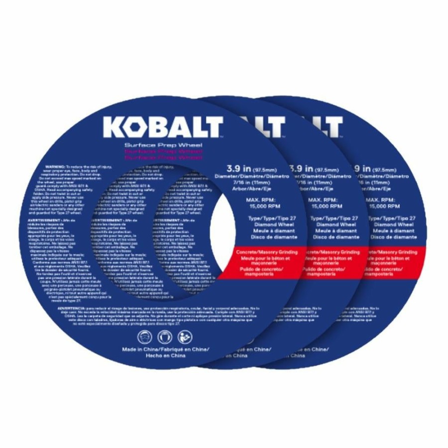 Power Tool Accessories * | Hot Sale Kobalt Circular Saw Blades 3-Pack 4-In Set High-Speed Steel Circular Saw Blade Set