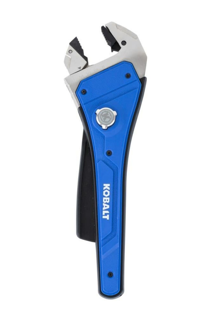 Hand Tools * | Discount Kobalt Adjustable Wrenches Ratcheting Rapid Adjust 8-In Steel And Plastic Adjustable Wrench