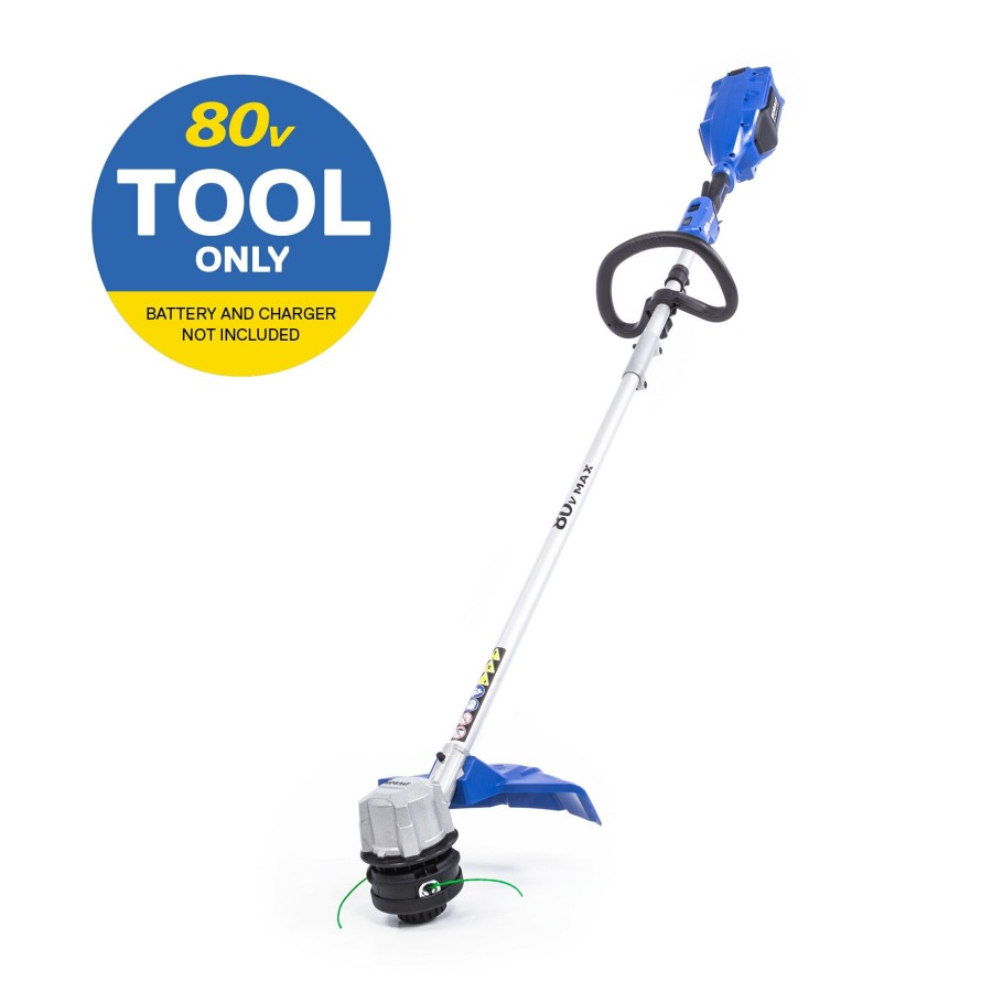 Outdoor Tools & Equipment * | New Kobalt Cordless Electric String Trimmers 80-Volt Max 16-In Straight Cordless String Trimmer (Tool Only)