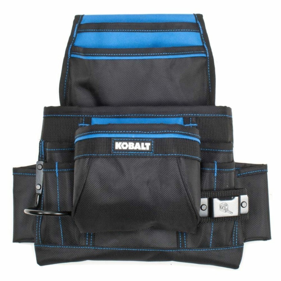 Tool Storage & Work Benches * | Cheap Kobalt Tool Pouches Polyester General Construction Tool Pouch