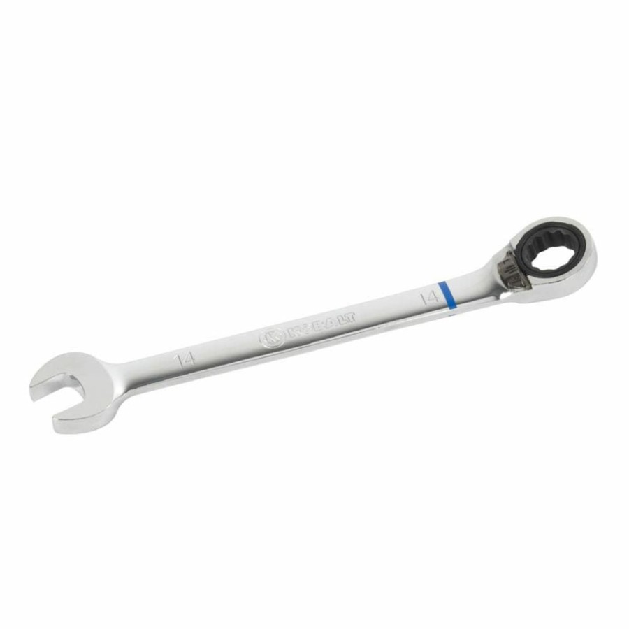 Hand Tools * | Budget Kobalt Ratchet Wrenches & Sets Reversible 14-Mm 12-Point Metric Ratchet Wrench