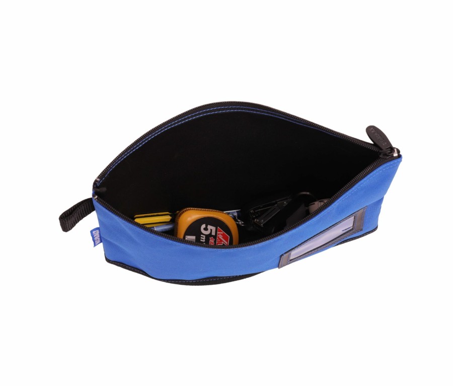 Tool Storage & Work Benches * | Cheapest Kobalt Tool Bags Blue Black Polyester 12-In Document Bag