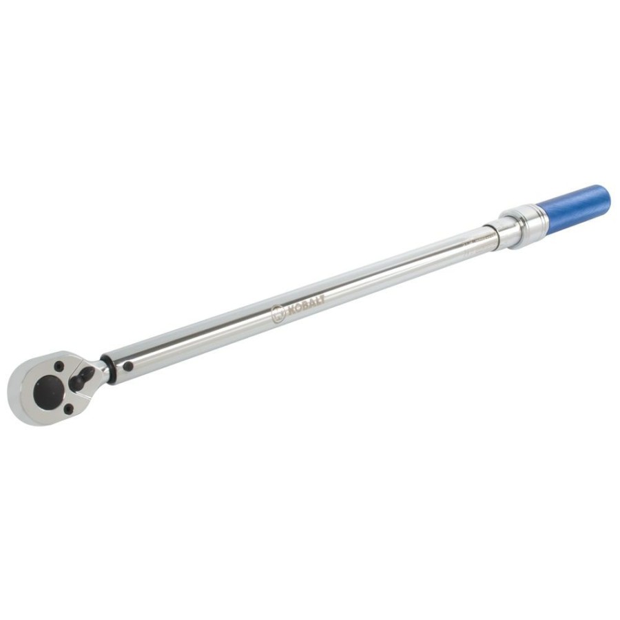 Hand Tools * | Coupon Kobalt Torque Wrenches 1/2-In Drive Click Torque Wrench (50-Ft Lb To 250-Ft Lb)