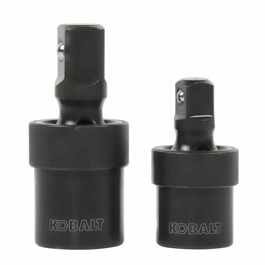 Hand Tools * | Wholesale Kobalt Socket Adapters Kobalt 2-Piece Impact Swivel Adapter Set