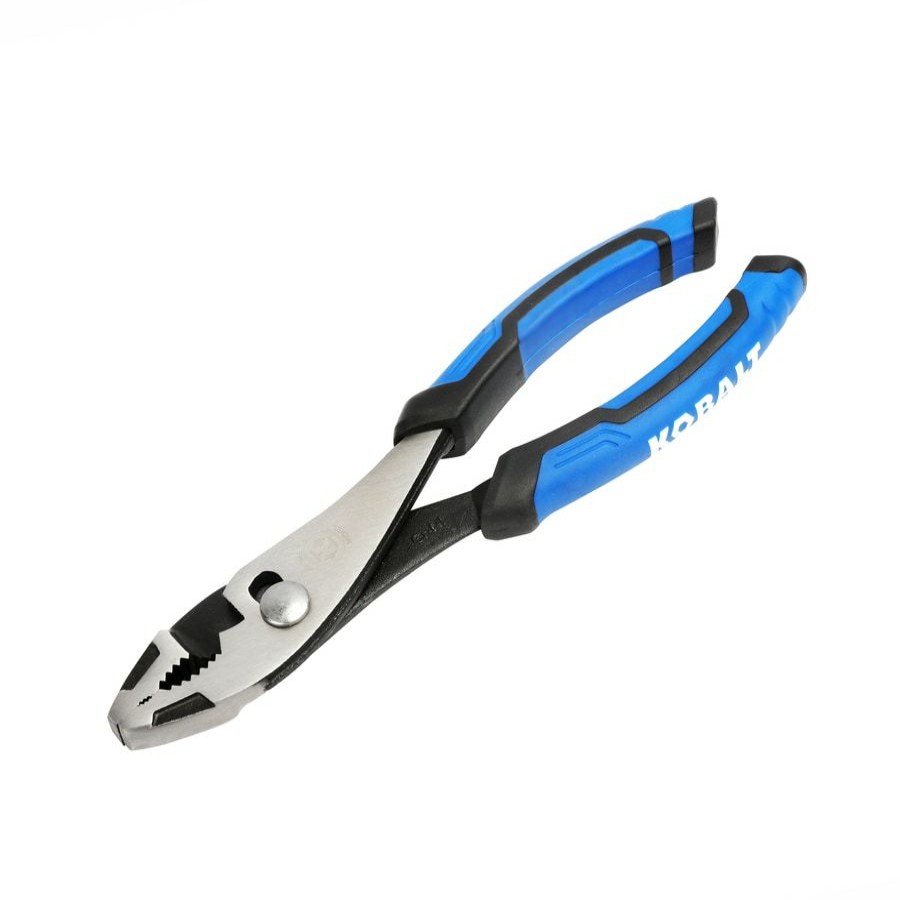 Hand Tools * | Best Sale Kobalt 8-In Slip Joint Pliers With Wire Cutter