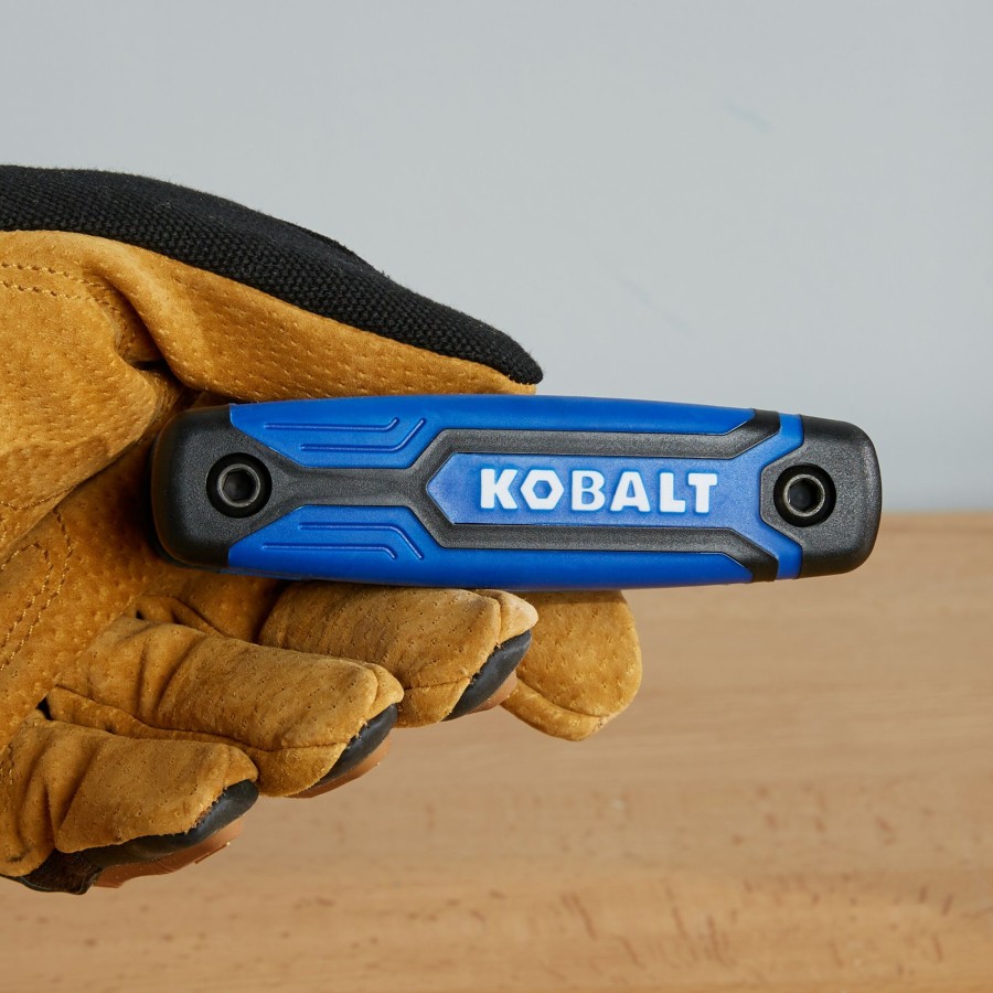 Hand Tools * | Deals Kobalt Hex Keys & Torx Keys 5-Key Standard (Sae) Folding Hex Key Set