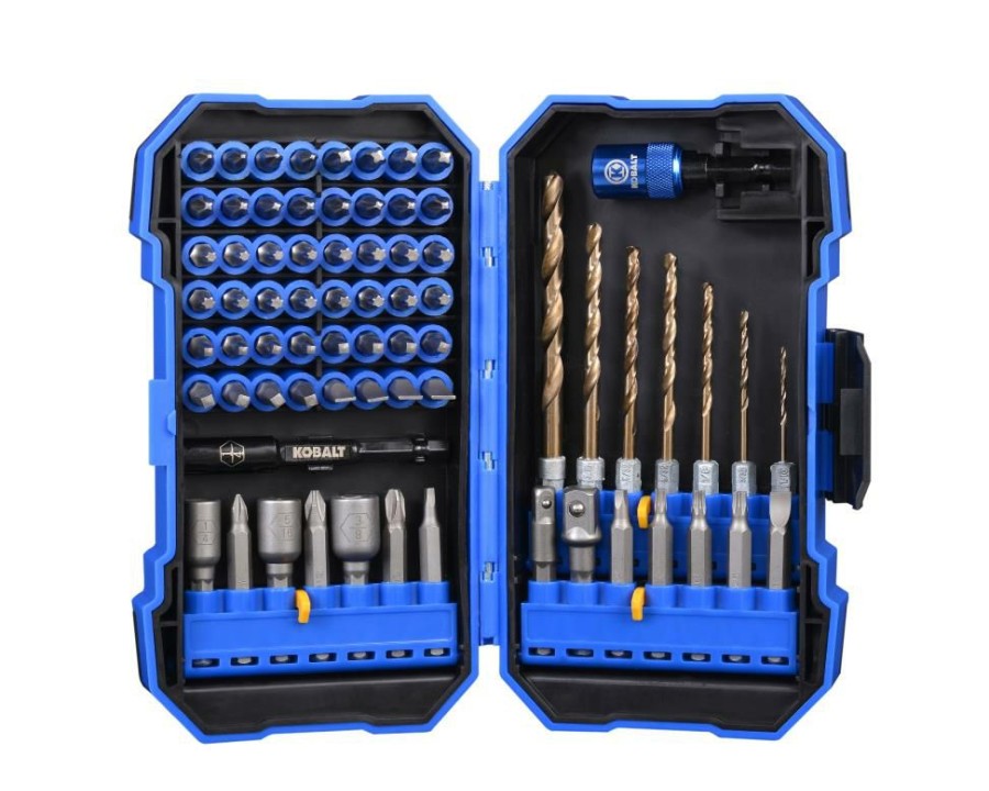 Power Tool Accessories * | Promo Kobalt Screwdriver Bits Screwdriver Bit Set (71-Piece)