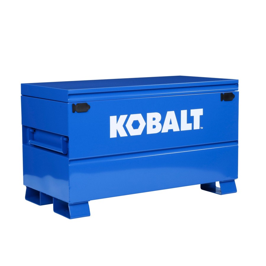 Tool Storage & Work Benches * | Best Sale Kobalt Jobsite Boxes 24-In W X 48-In L X 28-In Steel Jobsite Box