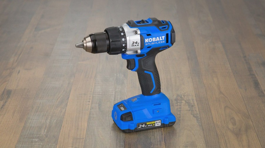 Power Tools * | Best Reviews Of Kobalt Drills 24-Volt Max 1/2-In Brushless Cordless Drill (1-Battery Included And Charger Included)