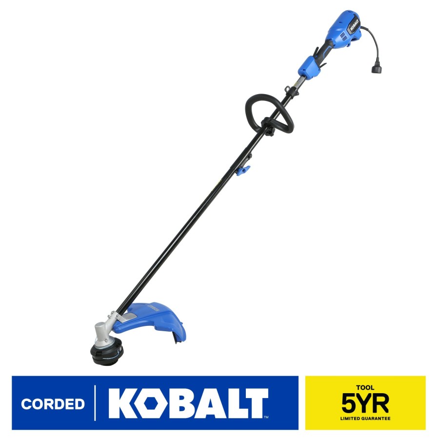 Outdoor Tools & Equipment * | Cheap Kobalt Corded Electric String Trimmers 10-Amp 18-In Corded Electric String Trimmer With Attachment Capability