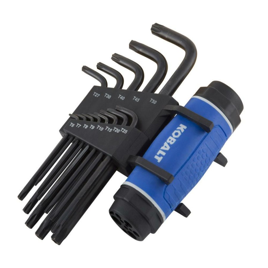 Hand Tools * | Best Sale Kobalt Hex Keys & Torx Keys 13-Key Torx Key Set