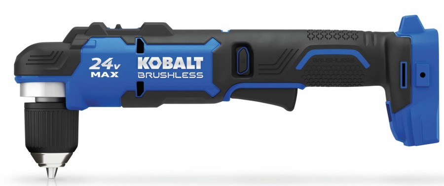 Power Tools * | Outlet Kobalt Drills 24-Volt Max 3/8-In Brushless Right Angle Cordless Drill