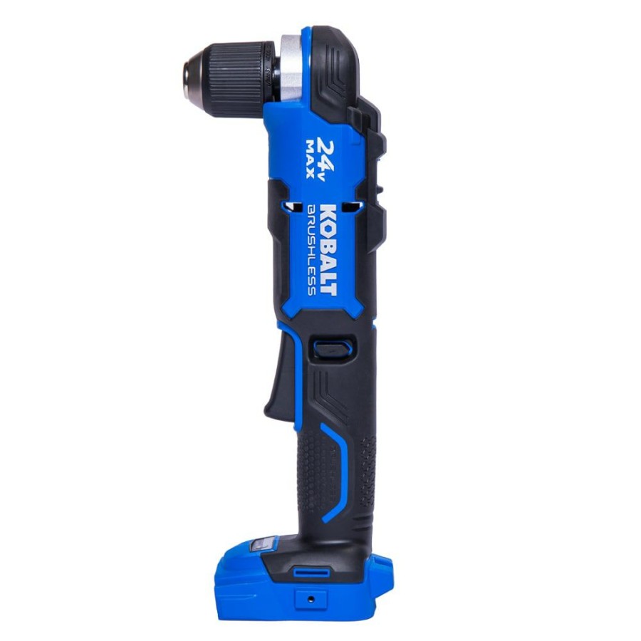 Power Tools * | Outlet Kobalt Drills 24-Volt Max 3/8-In Brushless Right Angle Cordless Drill