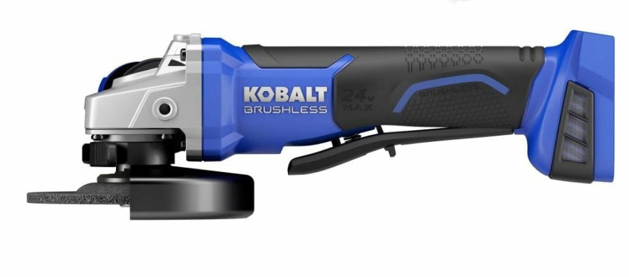 Power Tools * | Cheap Kobalt Angle Grinders 5-In 24-Volt Max Paddle Switch Brushless Cordless Angle Grinder