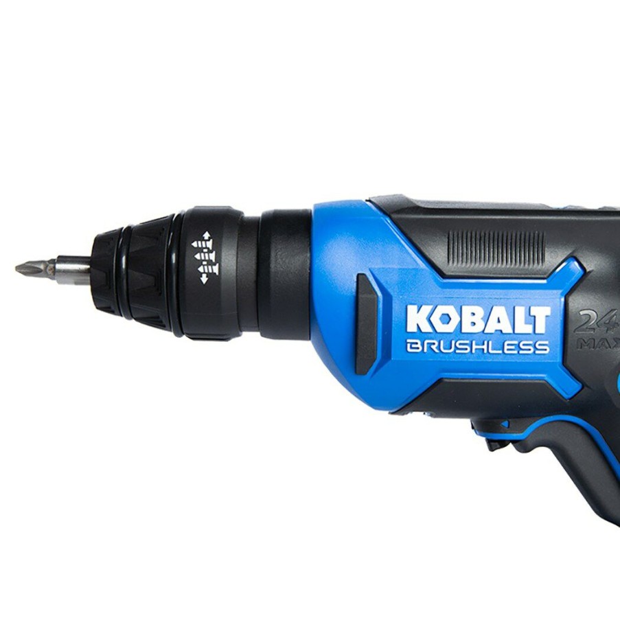 Power Tools * | Hot Sale Kobalt Screw Guns 24-Volt Lithium Ion (Li-Ion) Brushless Screw Gun