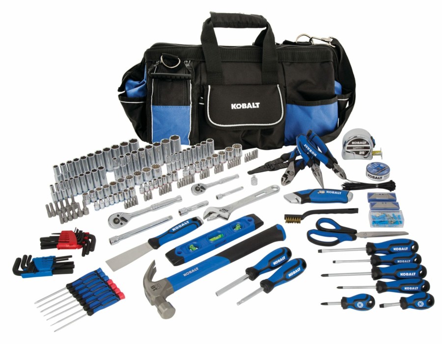 Hand Tools * | Best Sale Kobalt Household Tool Sets 230-Piece Household Tool Set With Soft Case