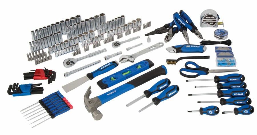 Hand Tools * | Best Sale Kobalt Household Tool Sets 230-Piece Household Tool Set With Soft Case