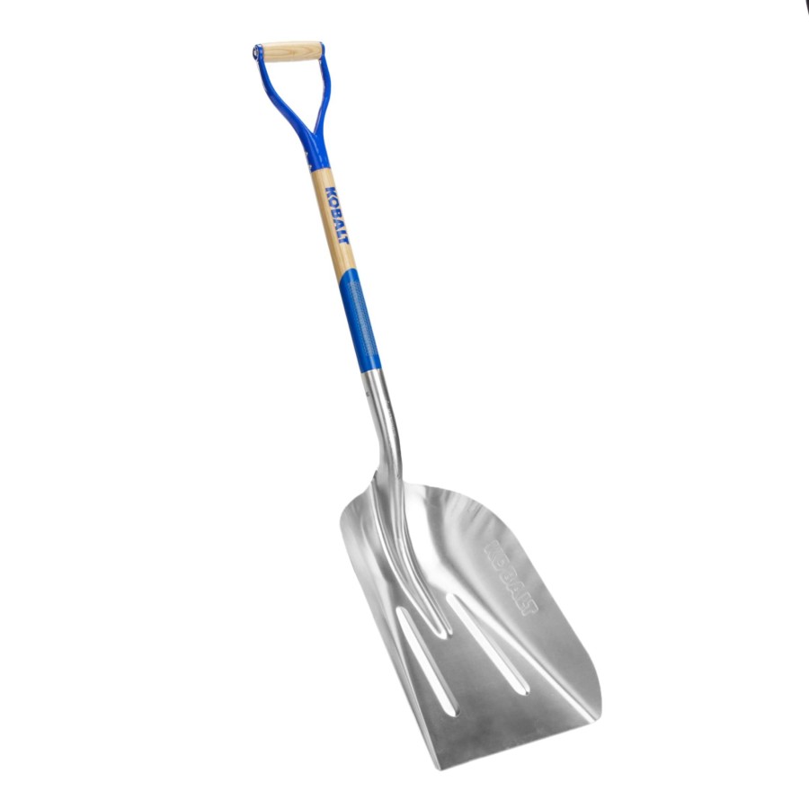 Outdoor Tools & Equipment * | Cheap Kobalt Shovels & Spades 30-In Wood D-Handle Scoop