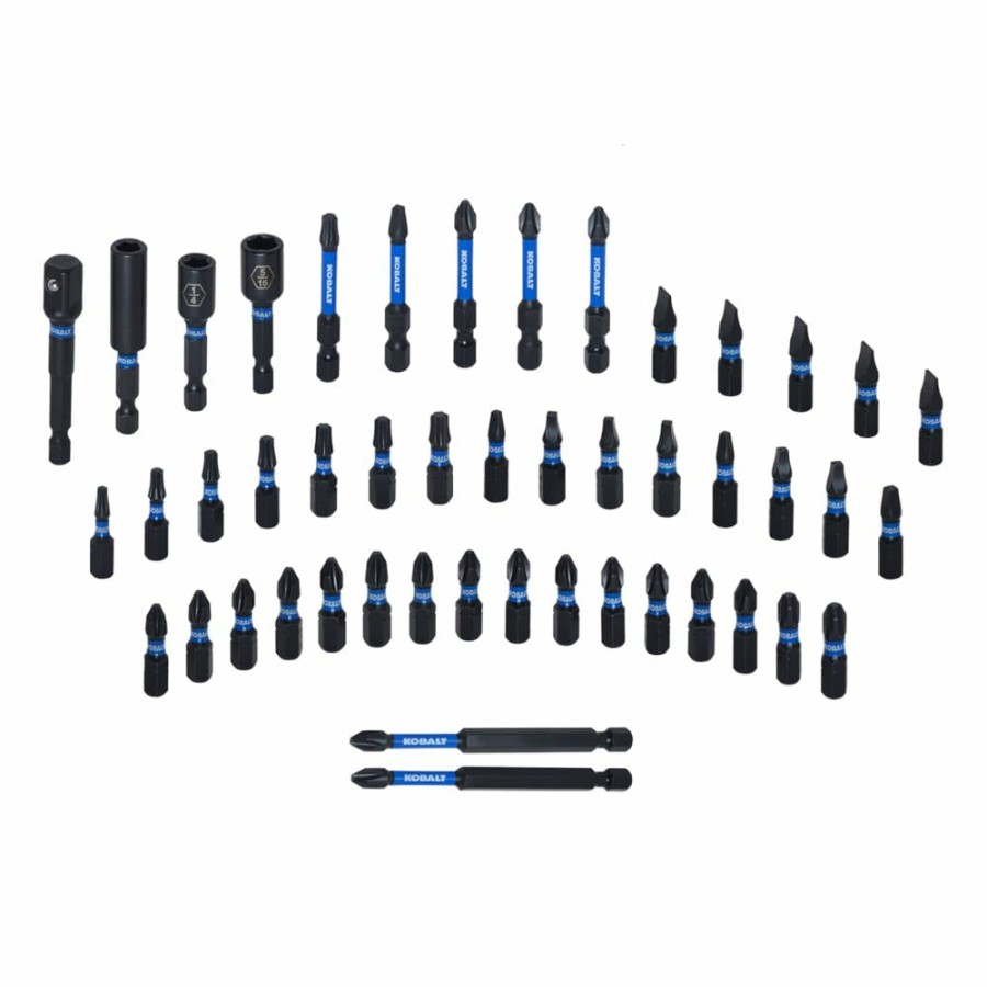 Power Tool Accessories * | Deals Kobalt Impact Driver Bits Impact Driver Bit Set