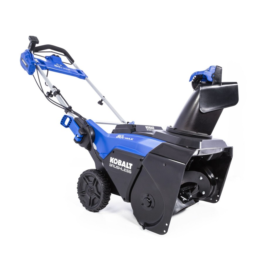 Outdoor Tools & Equipment * | Brand New Kobalt Cordless Electric Snow Blowers 80-Volt Max 22-In Single-Stage Cordless Electric Snow Blower (Battery Not Included)