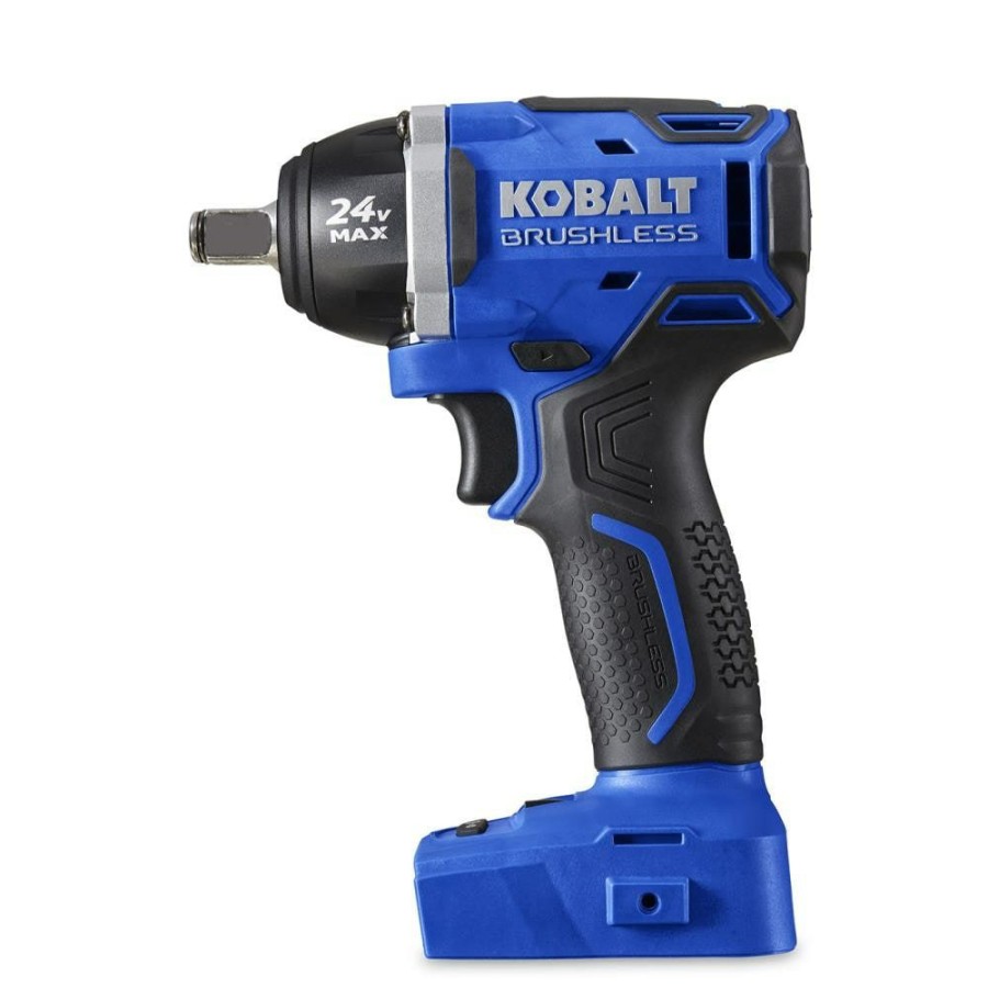 Power Tools * | Coupon Kobalt Impact Wrenches 24-Volt Max Variable Speed Brushless 1/2-In Drive Cordless Impact Wrench (Tool Only)