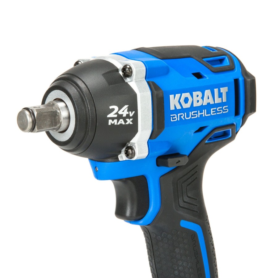 Power Tools * | Coupon Kobalt Impact Wrenches 24-Volt Max Variable Speed Brushless 1/2-In Drive Cordless Impact Wrench (Tool Only)