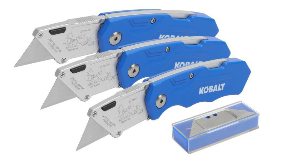 Hand Tools * | Best Reviews Of Kobalt Utility Knives 13-Blade Folding Utility Knife