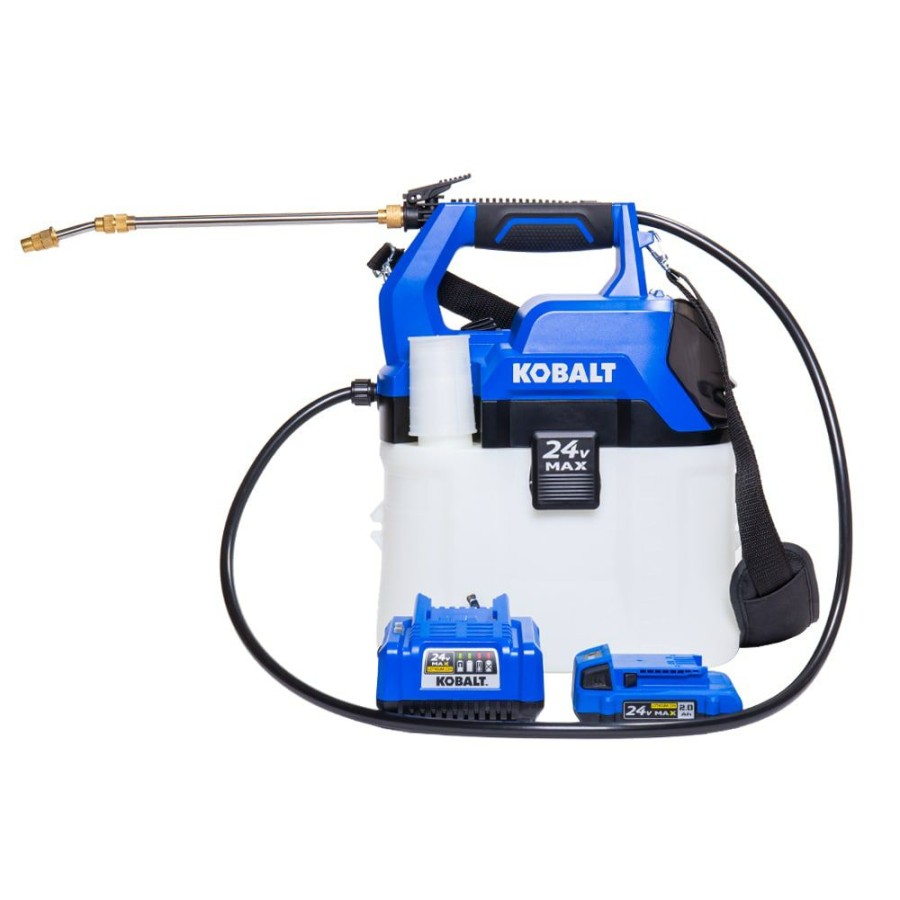 Outdoor Tools & Equipment * | Flash Sale Kobalt Garden Sprayers 2.11-Gallon Plastic Handheld Sprayer