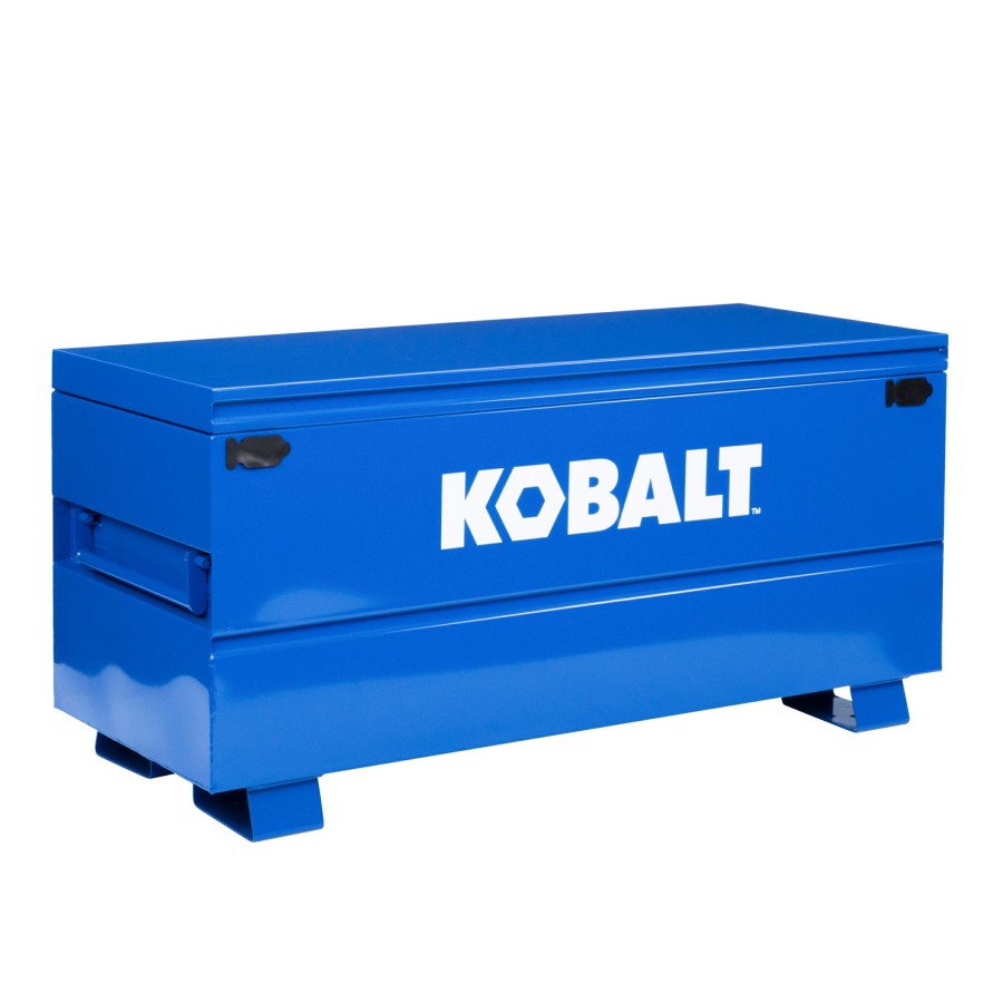 Tool Storage & Work Benches * | Wholesale Kobalt Jobsite Boxes 24-In W X 60-In L X 28-In Steel Jobsite Box