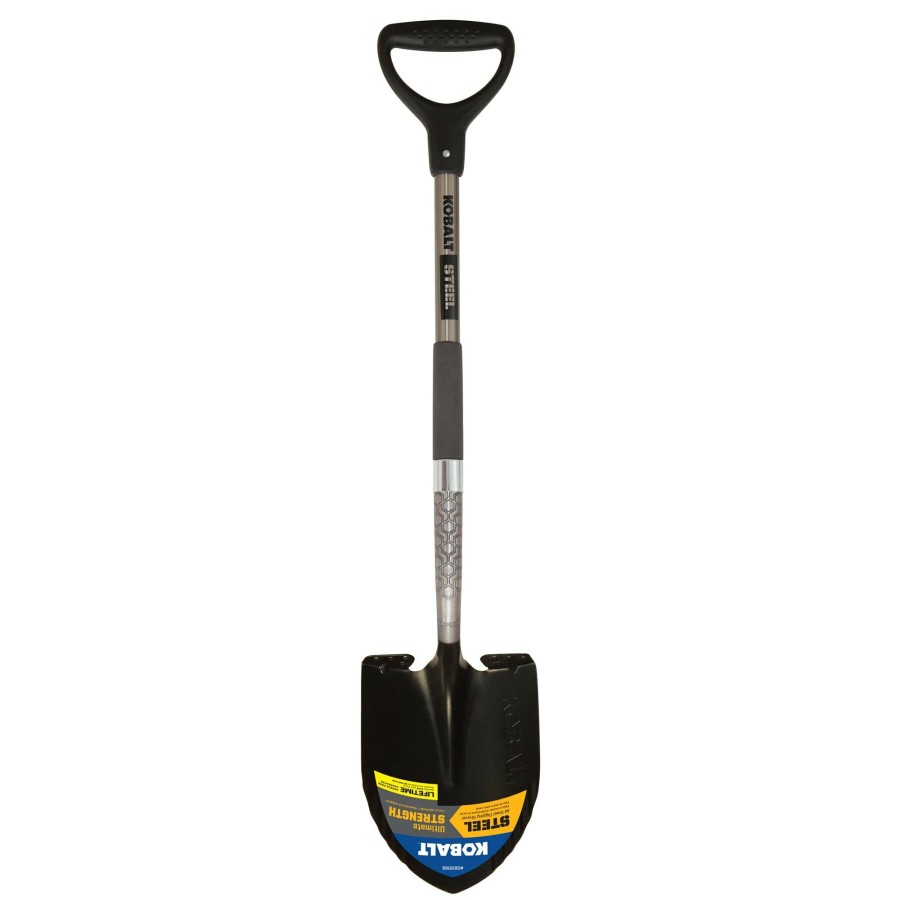 Outdoor Tools & Equipment * | Wholesale Kobalt Shovels & Spades 20.5-In Steel D-Handle Digging Shovel